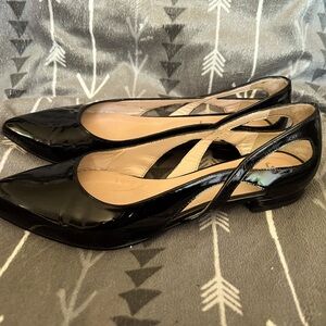 FRENCH SOLE LEATHER BALLET FLATS         SIZE 7.5